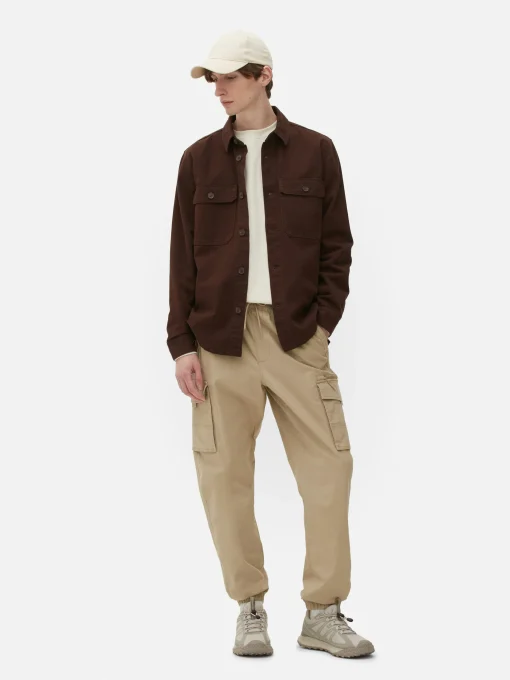 Relaxed Cuff Cargo Pants