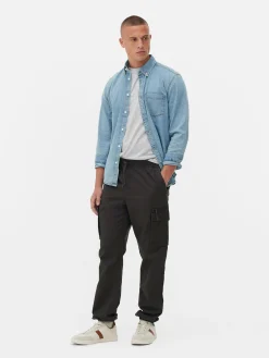 Relaxed Cuff Cargo Pants