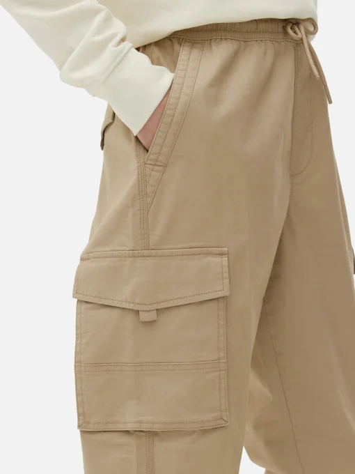 Relaxed Cuff Cargo Pants