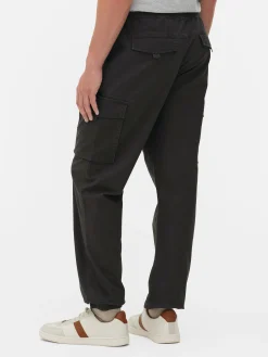 Relaxed Cuff Cargo Pants