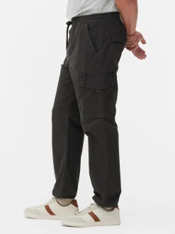 Relaxed Cuff Cargo Pants