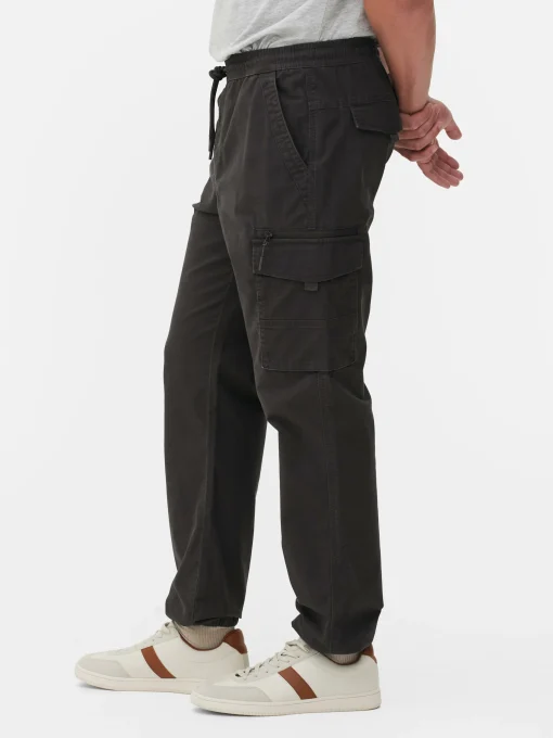 Relaxed Cuff Cargo Pants