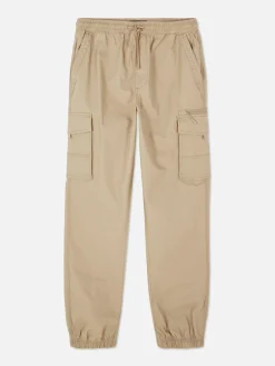 Relaxed Cuff Cargo Pants