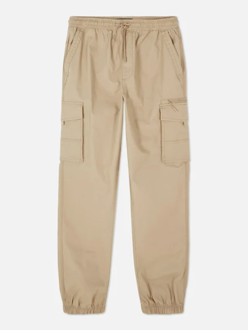 Relaxed Cuff Cargo Pants
