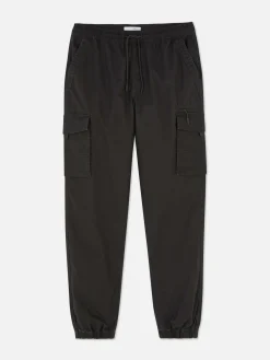 Relaxed Cuff Cargo Pants