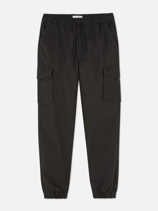 Relaxed Cuff Cargo Pants