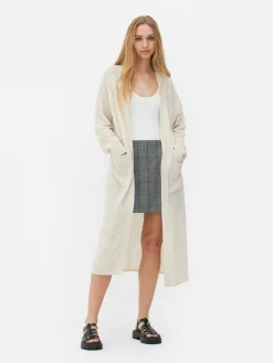 Relaxed Edge-to-Edge Maxi Cardigan