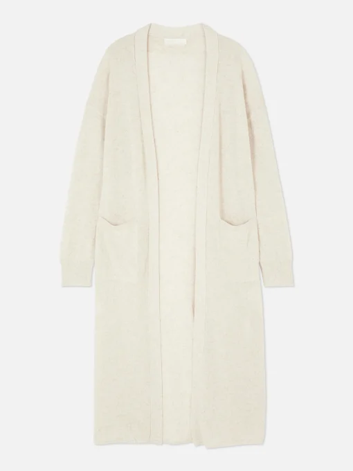 Relaxed Edge-to-Edge Maxi Cardigan