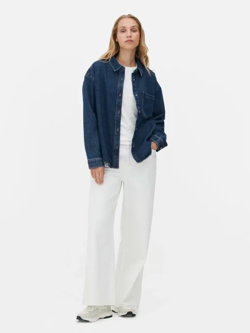 Relaxed Fit Denim Shirt
