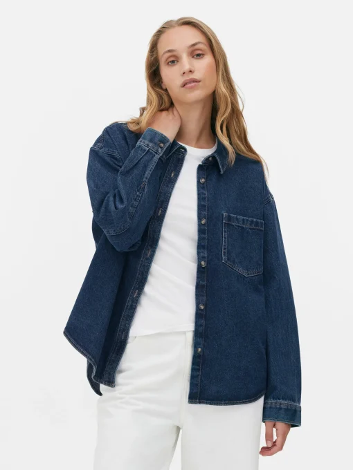 Relaxed Fit Denim Shirt
