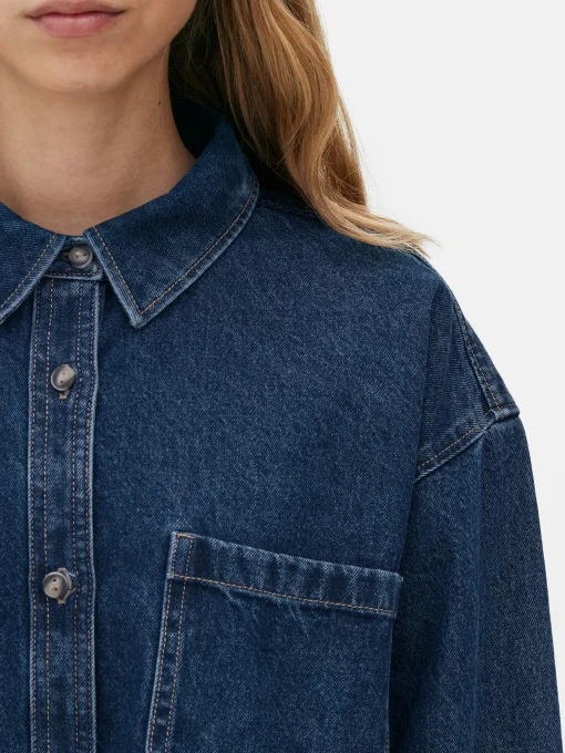 Relaxed Fit Denim Shirt