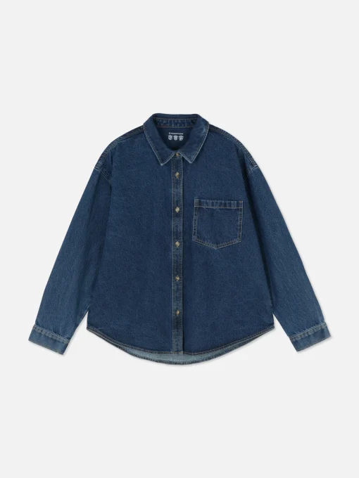 Relaxed Fit Denim Shirt