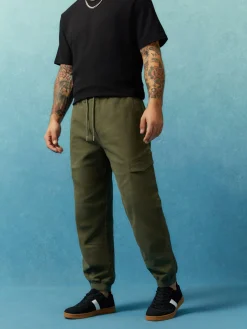 Relaxed Fit Stretch Cargo Joggers