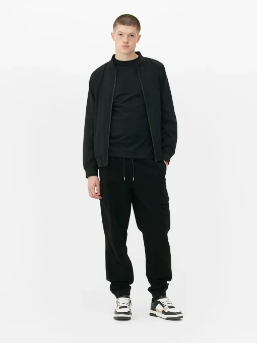 Relaxed Fit Stretch Cargo Joggers
