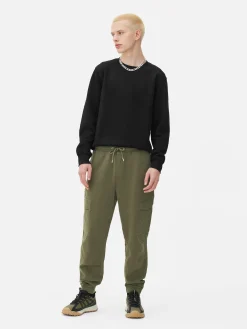 Relaxed Fit Stretch Cargo Joggers