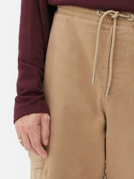 Relaxed Fit Stretch Cargo Joggers