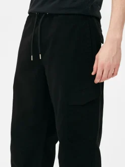 Relaxed Fit Stretch Cargo Joggers