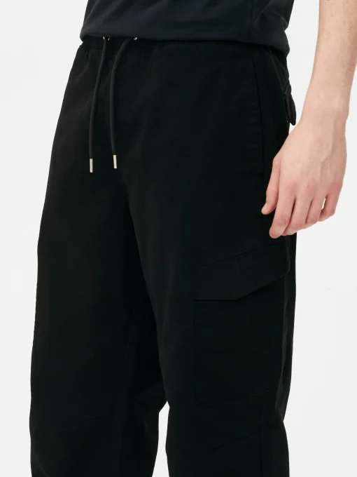 Relaxed Fit Stretch Cargo Joggers