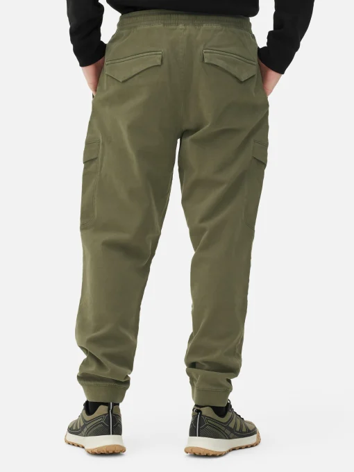 Relaxed Fit Stretch Cargo Joggers