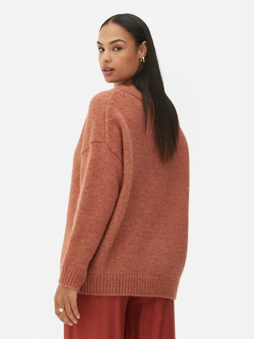 Relaxed V-Neck Sweater