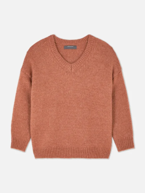 Relaxed V-Neck Sweater