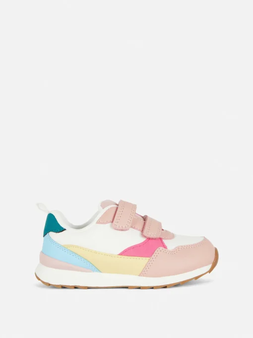 Retro Paneled Sneakers