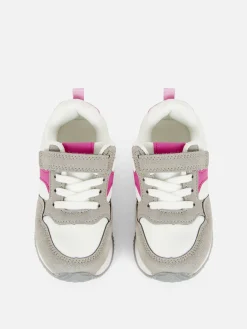 Retro Paneled Sneakers