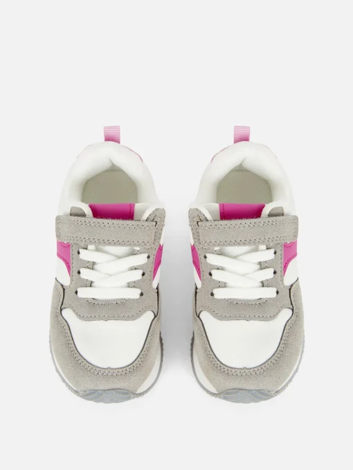 Retro Paneled Sneakers