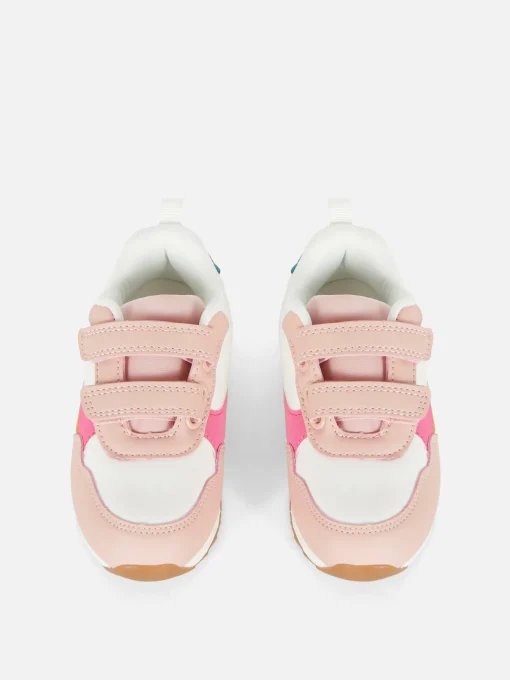 Retro Paneled Sneakers