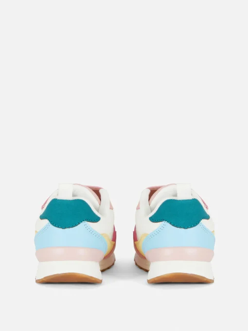 Retro Paneled Sneakers