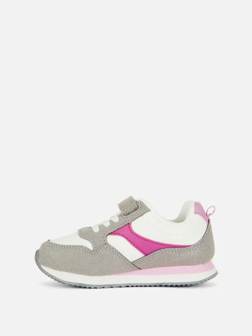 Retro Paneled Sneakers