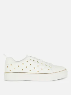 Rhinestone Chunky Sneakers