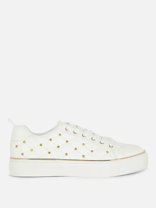 Rhinestone Chunky Sneakers