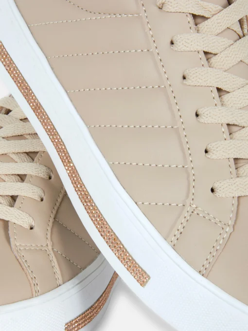 Rhinestone Detail Low Tops