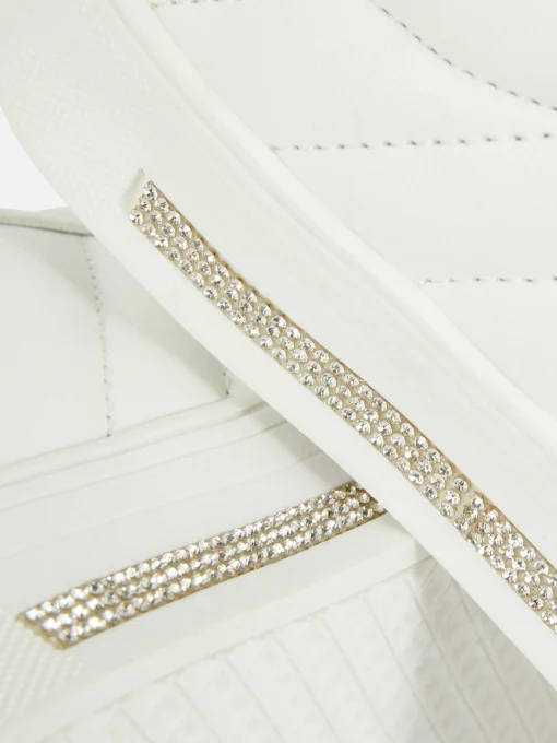 Rhinestone Detail Low Tops