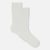 Ribbed Crew House Socks