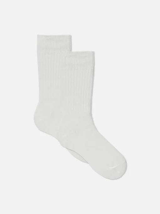 Ribbed Crew House Socks
