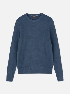 Ribbed Crew Neck Sweater