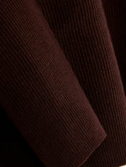 Ribbed Crew Neck Sweater