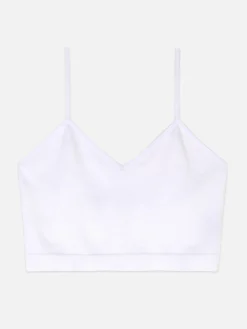 Ribbed Cropped Cami Pajama Top