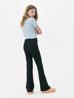 Ribbed Flared Pants
