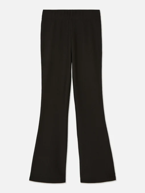 Ribbed Flared Pants