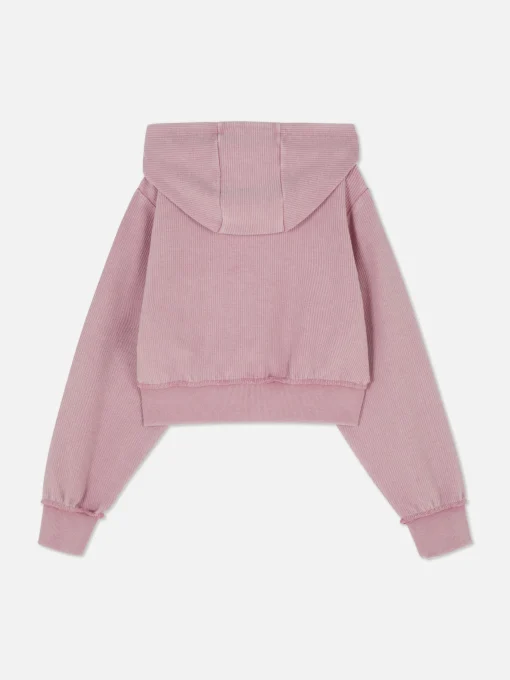Ribbed Hoodie