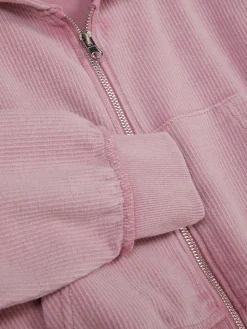 Ribbed Hoodie