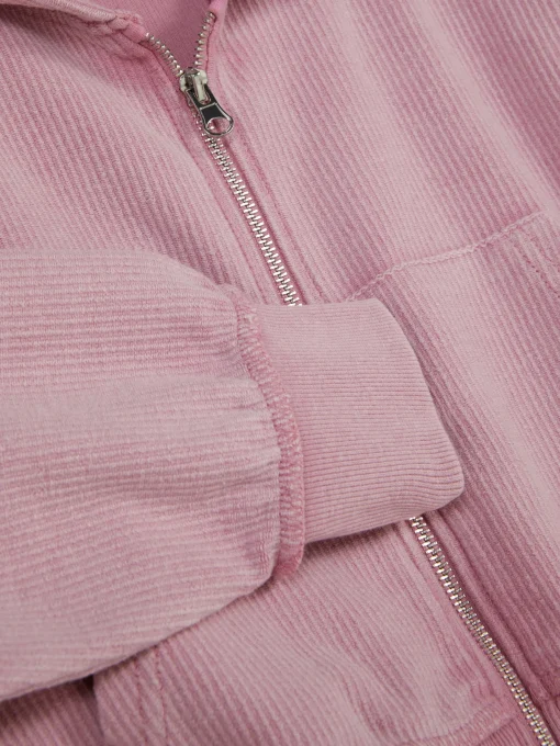 Ribbed Hoodie