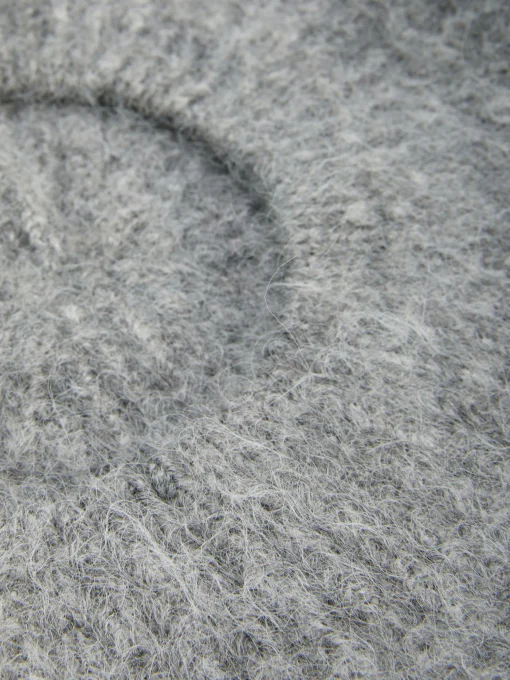 Ribbed Knit Beret