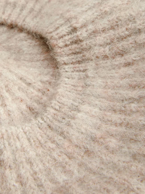 Ribbed Knit Beret