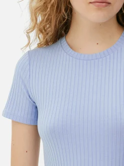 Ribbed Mini Dress