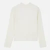 Ribbed Mock Neck Sweater