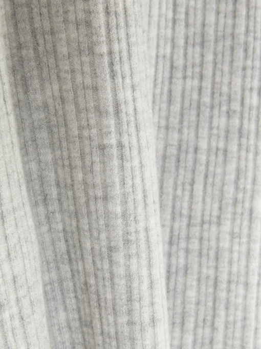 Ribbed Mock Neck Sweater